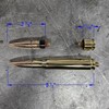 Complete 50 cal Bullet Tig Welding Back Cap Set, Welding