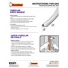 Frost King Tubular Vinyl Gasket Weatherstrip, 1/2" W, 1/4" T,
