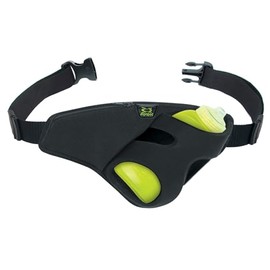 Amphipod Profile-Lite 12 oz. Bottle Pack, Runners Waist & Hydration Belt, 5K/10K, Endurance & Ultra Running, Men & Women (12 oz.) - Black - 16 oz.