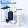 2 Pack APH3000 Replacement Filter Compatible with KNKA APH3000 Air