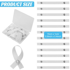 Towel Clips Hanger Set, 12Pcs Tea Towel Hanging Clips, Loop Towel Clip with Pin Button Closure, Textiles Towel Hangers without Sewing, Convenient and User-Friendly Kitchen Towels Clips for Home