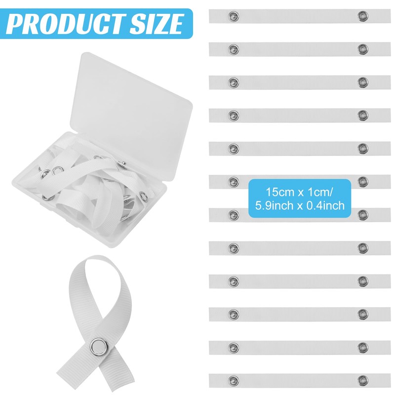 Towel Clips Hanger Set, 12Pcs Tea Towel Hanging Clips, Loop