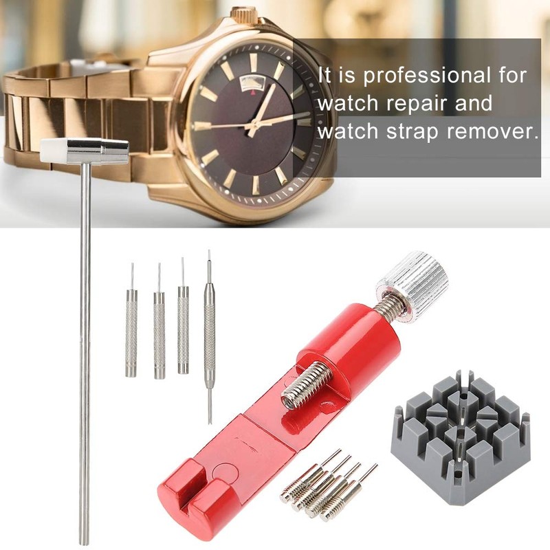 Cimenn pin Pusher Tool Set, Watchband Tool Kit, Watch Strap