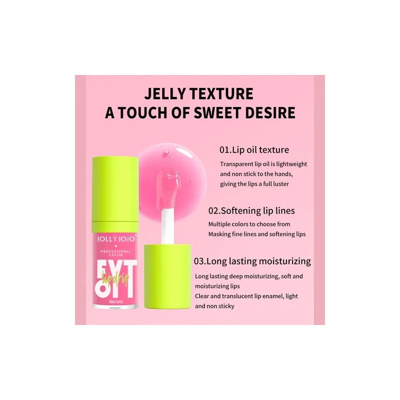 Set De Cuidado Labial Hidratante Glossy Liquid Lip Oil Gloss