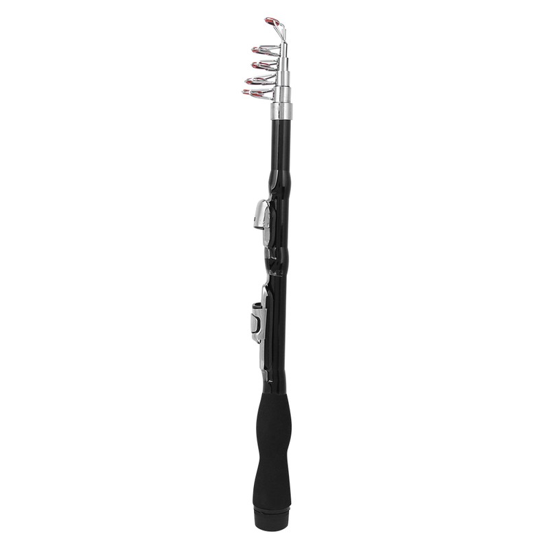 Portable Ultra Short Telescopic Fishing Rod Long Throw Super Hard