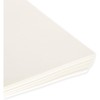 100-Pack Cold Press Bamboo Paper Sheets for Mixed Media, Drawing,