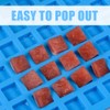Square Silicone Candy Molds - Mini Silicone Molds for Hard
