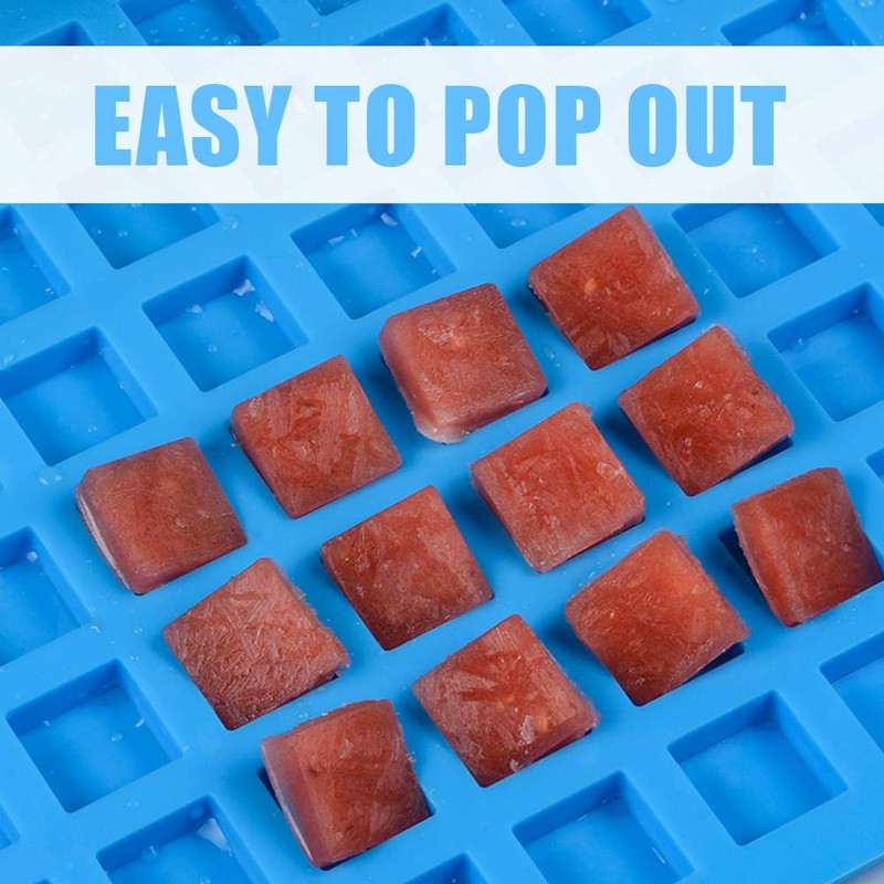 Square Silicone Candy Molds - Mini Silicone Molds for Hard