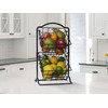 Gourmet Basics by Mikasa General Store 2-Tier Metal Countertop Fruit