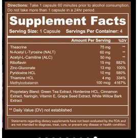Modernman 4 A Better Morning Pills By Modern man, Before Party 12 Pills. Made In USA