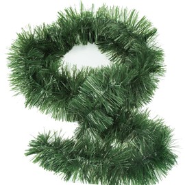 Bluelves Christmas Garland Green 5 Metres, Fir Garland Christmas Garland for Christmas Decoration Outdoor Indoor Artificial Fir Branches for Outdoors, Stairs, Door Wall, Stair Handles - 5 m