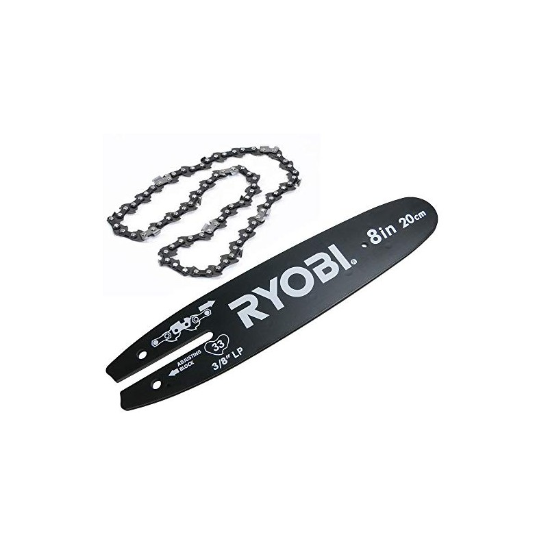 HOMELITE RYOBI 310982003 GENUINE BAR & CHAIN ASSEMBLY REPLACES ALSO