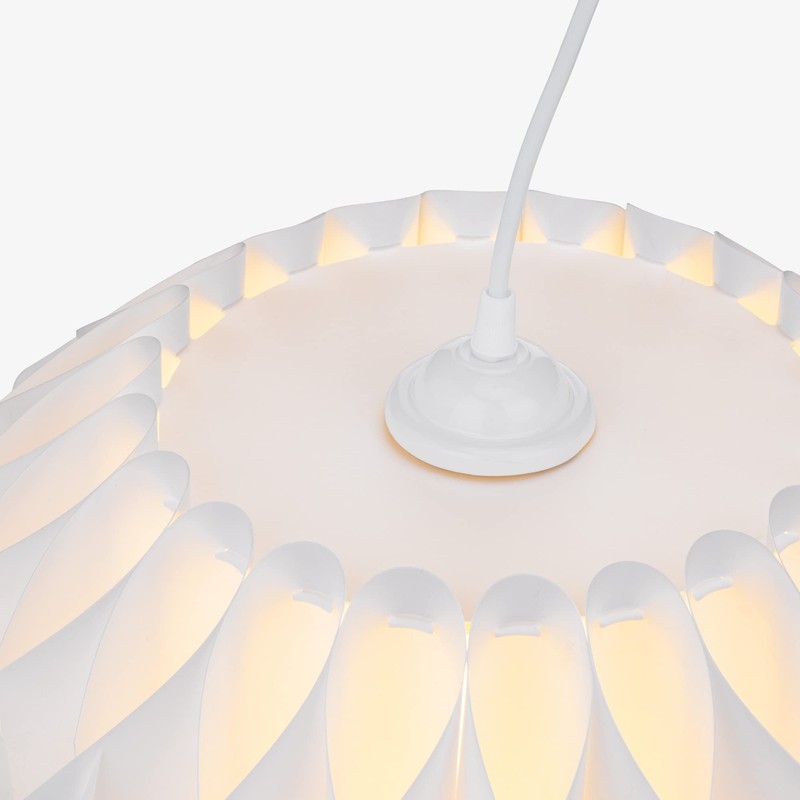 kwmobile Puzzle Lampshade - 10" Diameter DIY Ceiling Light Lamp