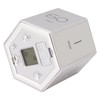 Hex Flip Timer with Mute Alarm Function Magnetic Time Management
