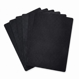 SKYTRAP Parches Autoadhesivos Reparación Cuero/Piel 6 Piezas 20x30cm, Parches Autoadhesivos Impermeables de Cuero Sintético para Sillón, Asiento de Co
