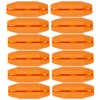 12 Pack Orange Bucket Handle Grips Reduce Hand Fatigue for