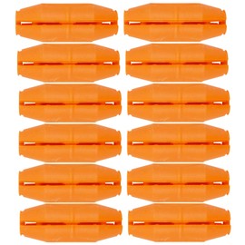 12 Pack Orange Bucket Handle Grips Reduce Hand Fatigue for Wire Bail Handle