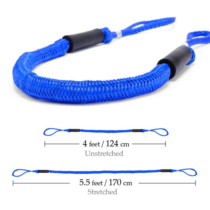 Arola Bungee Dock Line Mooring Rope for Boats Dock Line