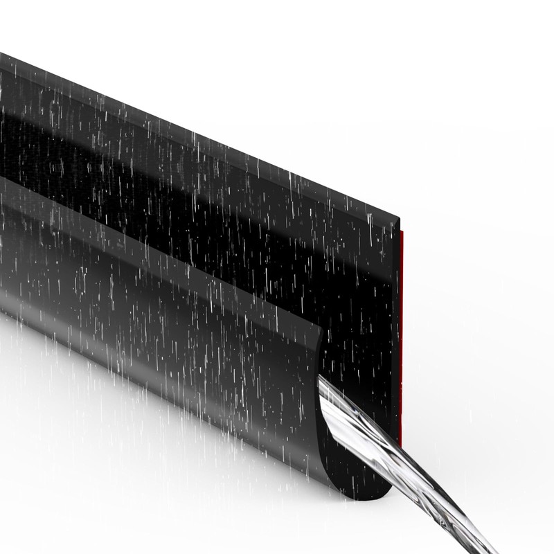 Ameri PVC Plastic Rain Gutter for Cars, Vans, and RVs,