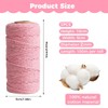 3 Rolls 2 mm x 100 m Cotton Macrame Cord