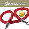 Kerafactum Rope Barrier Tape Rope with Carabiner Hook Barrier Cord