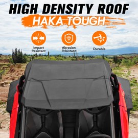 HAKA TOUGH Sport Roof for Polaris RZR Pro XP Accessories 2021-2024,2-piece Combination Top for RZR Turbo R Roof Plastic Hard Coat Replace OEM 2883928