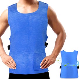 Mlijzard Instant Cooling Vest for Men & Women Fits Under 180 lbs,5-Hour Evaporative Cooling,Adjustable Lightweight Design for Outdoor Work/Sports/Gardening