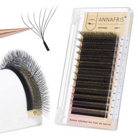 ANNAFRIS Eyelash Extension W 7D 0.07 C 15mm Premade Fan 7d Lashes Extension W Lashes Russian Volume Eyelashes(7D,0.07C,15mm)