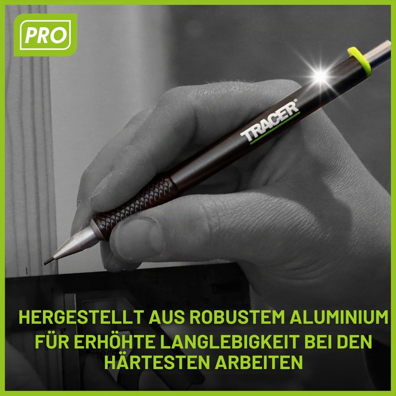 Tracer Pro Mechanical Pencil 1.3mm - Construction Pen with 24
