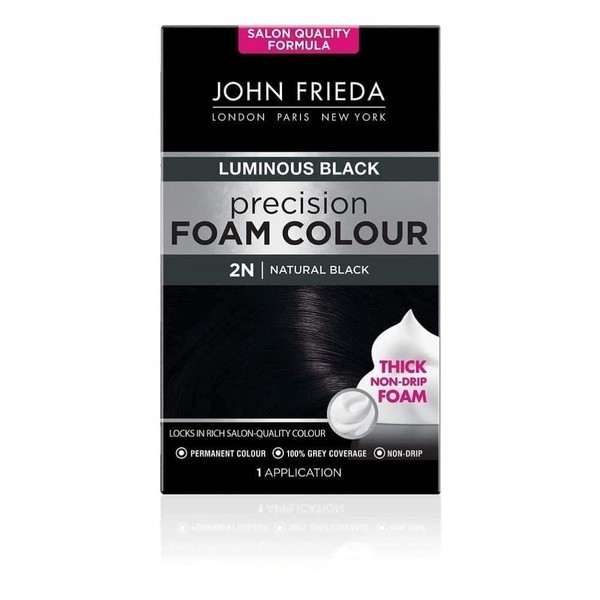 John Frieda Precision Foam Colour Number 2N Luminous Natural Black