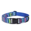 YSHOME&PET Nylon Dog Collar with Metal Buckle and D Ring,