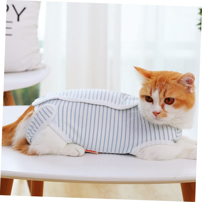 Mipcase Surgical Recovery Suit for Cats Cat Clothing for Grooming
