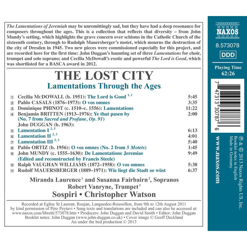 The Lost City | Lamentations Through Ages
