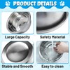 2 Pcs 0.5 Gallon Dog Bowls for Small Dogs -