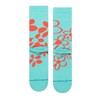 Stance Surf Check By Russ Crew Socks (Medium, Blue)