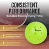 Kingpin Pickleball Balls – Precision-Engineered 2.9-Inch Diameter, Durable Polyethylene, Consistent