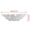 SUMNACON Countertop Fruit Holder Basket Metal Fruit Storage Bowl Kitchen