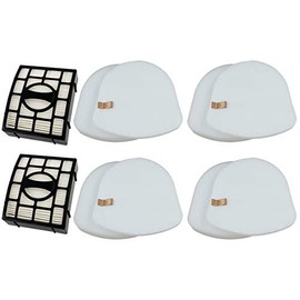 Dttery ZU561 UV730 Filters Replacement for Shark ZU560 ZU660 UV650 UV725 ZD201 ZD400 CU530 Rotator Navigator Lift-Away Upright Vacuum Part XFFK560 XHEPA560 XFFKZD400 XHFZD400, 4 Foam, 4 Felt, 2 HEPA