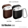Smart Airpods Cases, Dark coffee