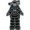 Robby the Robot Iron Sew On Patch / Applique