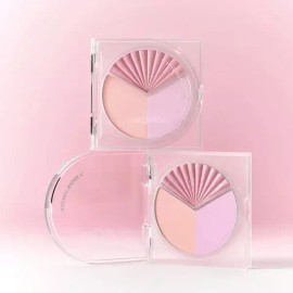 Peripera 페리페라 하이라이터 광채 펄 글로우 메이크업 브이 MNS Peripera Highlighter Radiant Pearl Glow Makeup V MNS [001 Shining On]