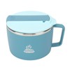 Ramen Bowl Set 1200ML, Stainless Steel Ramen Bowl with Lid