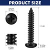 MewuDecor #12 x 1-1/2" Pan Head Self Tapping Screws Sheet