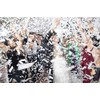 Party Xclusive Pack of 6 Large 12"-inch Confetti Cannon White