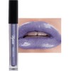 Mynena Light Purple Glitter Lip Gloss Non-Sticky Filled with Iridescent