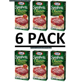 Kraft 6 PACK - Kraft Spaghetti Classics Tangy Italian 8 oz (Total 48 oz)
