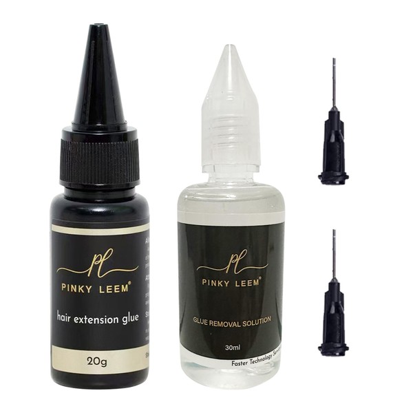Hair Extension Remover (One Glue&One Remover), Professional Set for Quick