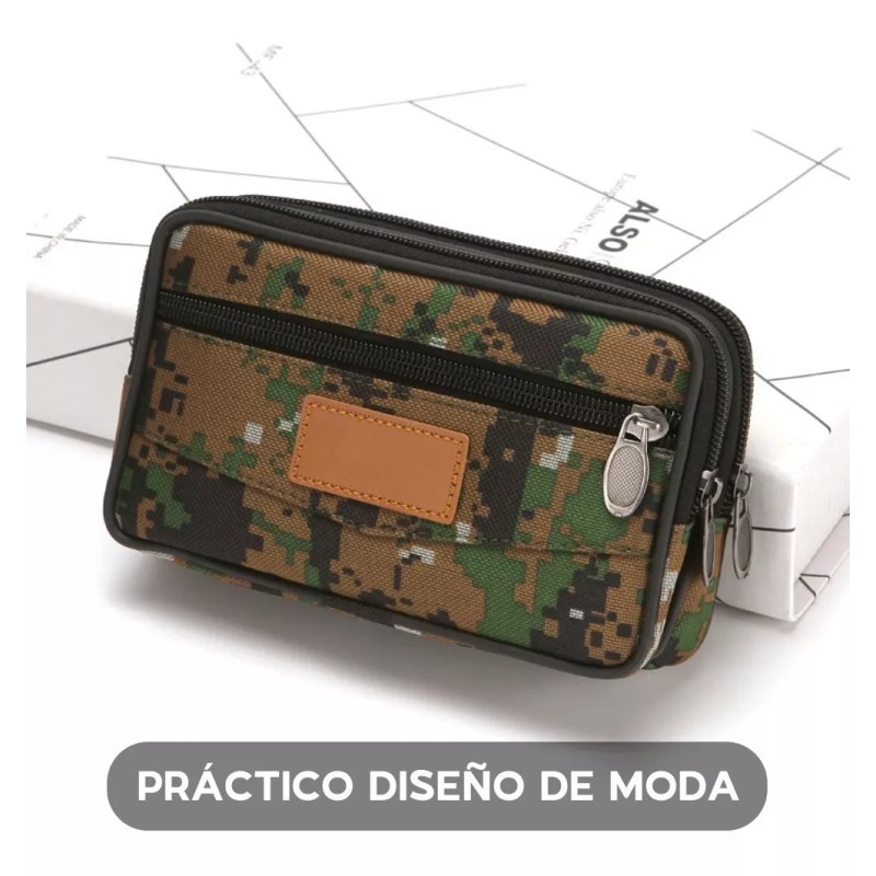 Maíz Mochila Cangurera Riñonera Tactica Militar Celular Bolsa Gym
