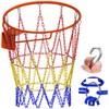 Heavy Duty Basketball Hoop Net, Anti-Rust Carbon Steel Chain Net