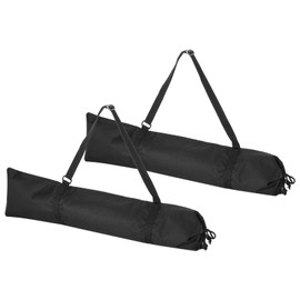 PATIKIL Tripod Carrying Case, 2Pcs Nylon Padded Tripod Bag with Handles for Light Stands Tripod Photography Accessories, Black 75cm